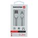 DATOVÝ KABEL SWISSTEN TEXTILE USB / LIGHTNING 0,2 M STŘÍBRNÝ