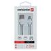 DATOVÝ KABEL SWISSTEN TEXTILE USB / USB-C 2,0 M STŘÍBRNÝ