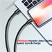 DATOVÝ KABEL SWISSTEN TEXTILE USB-C / LIGHTNING MFi 1,2 M ČERNÝ