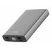 SWISSTEN ALUMINUM POWER BANK 10000 mAh 20W POWER DELIVERY GREY