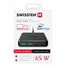 SWISSTEN MINI DESKTOP ADAPTÉR GaN 2x USB-C + 2xUSB 65W POWER DELIVERY ČERNÝ