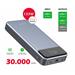 SWISSTEN POWER BANK 30000 mAh PRO NOTEBOOKY 133W POWER DELIVERY GREY