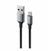 DATOVÝ KABEL SWISSTEN TEXTILE II USB / LIGHTNING 1,5 M ČERNÝ