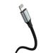 DATOVÝ KABEL SWISSTEN TEXTILE II USB / LIGHTNING 1,5 M ČERNÝ