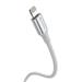 DATOVÝ KABEL SWISSTEN TEXTILE II USB / LIGHTNING 1,5 M BÍLÝ