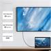SWISSTEN DATOVÝ VIDEO KABEL USB 4.0, USB-C, 240W, 8K@60Hz, 40 GB/s, TB3 & TB4, 1,5 M ČERNÝ