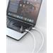 iPEAX TPU KABEL USB-A / USB-C 1,5M, USB 2.0 BÍLÝ