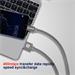 DATOVÝ KABEL SWISSTEN TEXTILE USB / USB-C 2,0 M STŘÍBRNÝ
