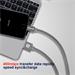 DATOVÝ KABEL SWISSTEN TEXTILE USB / LIGHTNING MFi 2,0 M STŘÍBRNÝ