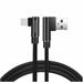 TEXTILNÍ DATOVÝ KABEL SWISSTEN ARCADE USB / USB-C 1,2 M ČERNÝ