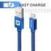 DATOVÝ KABEL SWISSTEN TEXTILE USB / LIGHTNING 1,2 M MODRÝ