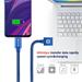 DATOVÝ KABEL SWISSTEN TEXTILE USB / USB-C 1,2 M MODRÝ