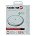 SWISSTEN WIRELESS NABÍJEČKA 15W BÍLA