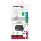 SWISSTEN POWER BANK VOLTBOX MagGO 10000 mAh S INTEGROVANÝMI KABELY + MAGSAFE + APPLE WATCH