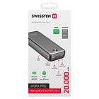 SWISSTEN POWER BANK 20000 mAh WORX PRO ČERNÁ