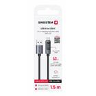 SWISSTEN LCD KABEL USB-A / USB-C 1,5 M