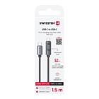 SWISSTEN LCD KABEL USB-C / USB-C 1,5 M