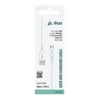 iPEAX TPU KABEL USB-A / USB-C 1,5M, USB 2.0 BÍLÝ