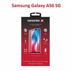 SKLO SWISSTEN FULL GLUE, COLOR FRAME, CASE FRIENDLY PRO SAMSUNG GALAXY A56 5G ČERNÉ