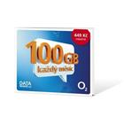 O2 DATOVÁ SIM KARTA - 100 GB MĚSÍČNĚ