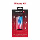 SKLO SWISSTEN FULL GLUE, COLOR FRAME, CASE FRIENDLY PRO APPLE IPHONE XR ČERNÉ