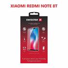 SKLO SWISSTEN FULL GLUE, COLOR FRAME, CASE FRIENDLY PRO XIAOMI REDMI NOTE 8T ČERNÉ