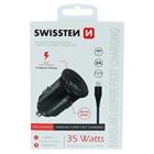 SWISSTEN CL PRO SAMSUNG SUPER FAST CHARGING 25W + KABEL USB-C/USB-C 1,2 M BLACK