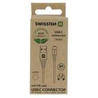 DATOVÝ KABEL SWISSTEN USB/USB-C BÍLÝ 1,2M (ECO BALENÍ)