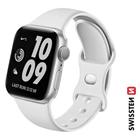 SWISSTEN ŘEMÍNEK PRO APPLE WATCH SILIKONOVÝ 42 / 44 / 45 / 49 mm BÍLÝ