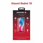 SKLO SWISSTEN FULL GLUE, COLOR FRAME, CASE FRIENDLY PRO XIAOMI REDMI 10 LTE ČERNÉ