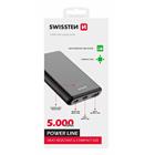 SWISSTEN POWER LINE POWER BANK 5000 mAh 10W BLACK