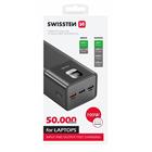 SWISSTEN POWER LINE POWER BANK 50000 mAh PRO NOTEBOOKY 100W POWER DELIVERY BLACK