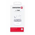 BLUETOOTH TWS SLUCHÁTKA SWISSTEN PRO TUNE BÍLÁ