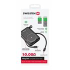 SWISSTEN POWER BANK 10000 mAh PD 22,5W S INTEGROVANÝMI KABELY USB-C A LIGHTNING (kompatibilní s MagSafe)