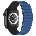 SWISSTEN ŘEMÍNEK PRO APPLE WATCH SILIKONOVÝ - MAGNETIC 38 / 40 / 41 mm MODRO/ČERNÝ