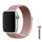 SWISSTEN ŘEMÍNEK PRO APPLE WATCH NYLONOVÝ 38 / 40 / 41 mm RŮŽOVO ZLATÝ