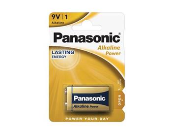 BATERIE 9V PANASONIC 6LF22APB/1BP ALKALINE POWER (6LR61)