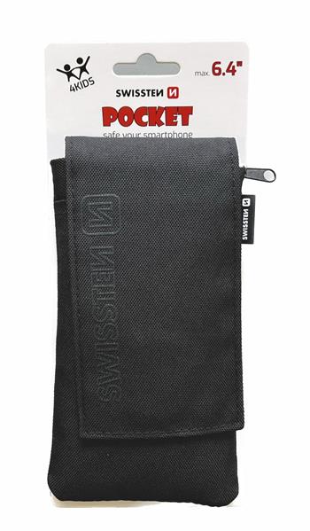 POUZDRO SWISSTEN POCKET 6,4" ČERNÉ