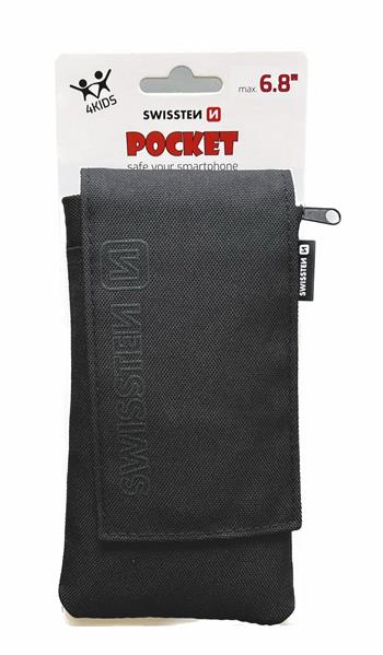 POUZDRO SWISSTEN POCKET 6,8" ČERNÉ